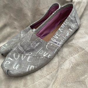 SOLD on mercari: Love Toms size 8